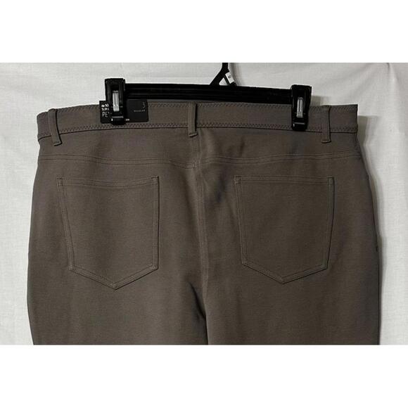 NWT So Slimming Chicos Slim Leg Peyton Womens Stretch Gray Pants Trousers 3R - Picture 9 of 10